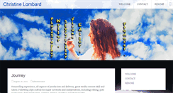 Desktop Screenshot of christinelombard.com